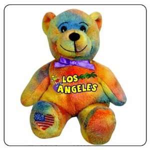  Los Angeles Symbolz Plush Multicolor Bear Stuffed Animal 