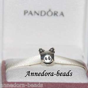 Authentic Pandora 925 ALE silver Retired Very Cute Pig face 790214 