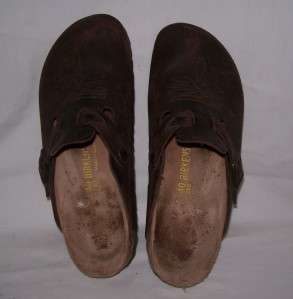 Birkenstock Womens Clogs Shoes Made In Germany Size 40 Narrow  