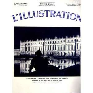   Chateaux De France Illuminations Versailles Paris 1937
