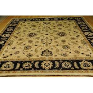  10 x 10 SQUARE HAND KNOTTED PESHAWAR DESIGN ORIENTAL RUG 
