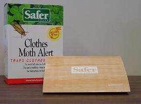 Complete Safer Brand Clothes Moth Alert Traps #07270  