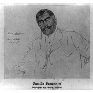 Antoine Louis Camille Lemonnier,1844 1913,Belgian writer 