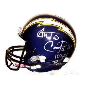 Antonio Cromartie Autographed San Diego Chargers NFL Full Size Helmet