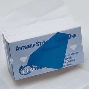   Blue Watermarked Antwerp Style Diamond Paper 4pk of 25 (100) Jewelry