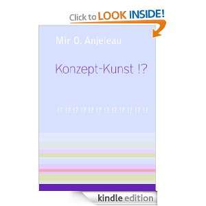 Konzept Kunst ? (German Edition) Mir O. Anjeleau  Kindle 