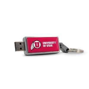  Centon Utah Utes DataStick Keychain V2 8 GB USB 2.0 Flash 
