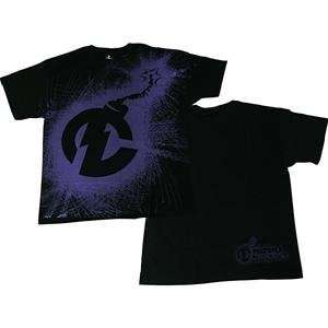  Nitro Circus Purple Explosion T Shirt   2X Large/Purple 