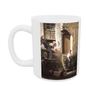  The Miller and his Sweetheart by Prudent Louis Leray   Mug 