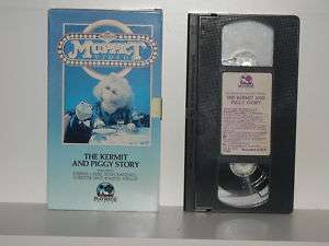 Muppet Video Series   The Kermit and Piggy Story (VHS) 086162676130 