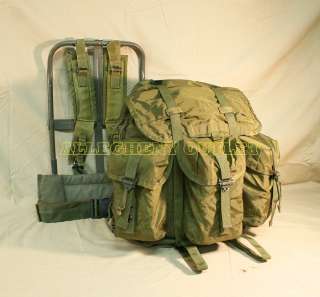 MEDIUM Alice Pack Military Issued w/ Frame, Straps Pad  