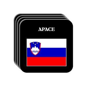  Slovenia   APACE Set of 4 Mini Mousepad Coasters 