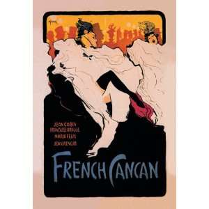  French Cancan 24X36 Giclee Paper
