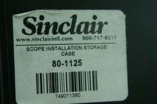 UP FOR AUCTION IS A SINCLAIR SCOPE RING ALIGNMENT AND LAPPING TOOL 