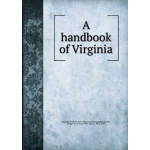  A handbook of Virginia. George W. Virginia. Koiner Books