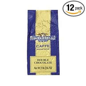 First Colony Ghirardelli Double Chocolate Coffee, 2 Ounce Brick (Pack 