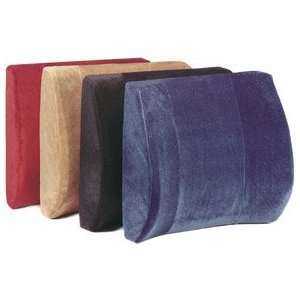    ViscotecTM Lumbar Cushion, Velour   Maroon