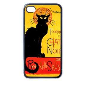  chat noir black cat iphone case for iphone 4 and 4s black 