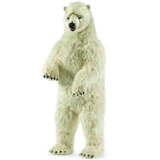 Standing Polar Bear Reproduction by Hansa, 57 tall  