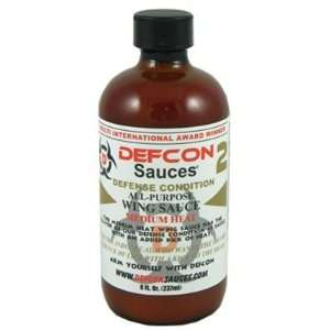 Defcon 2 Medium Heat All Purpose Wing Sauce, 8oz 