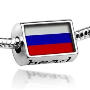  Beads Russia Flag   Pandora Charm & Bracelet Compatible 