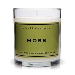  K. hall designs Vegetable Wax Candle   Moss
