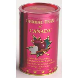 Herbal Teas of Canada Premium Gourmet Okanagan Apple Spice Tea, 16 