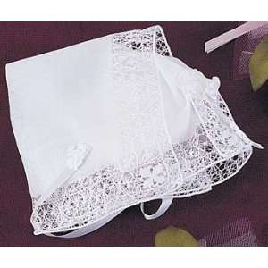  Fancy Fine Lace Keepsake Baby Bonnet with Poem Baby