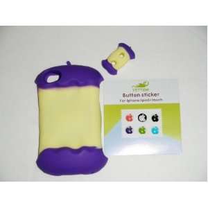 Top Quality Thick Purple Soft Rubber Silicone Apple Core 