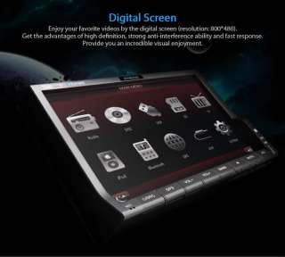 High Definition Digital Screen Bluetooth, iPod, Steering Wheel 