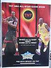 2005 Print Ad TNT NBA All Star Game Shaq Shaquille Oneal vs Kobe 