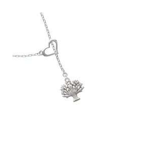  Tree of Life Heart Lariat Charm Necklace Arts, Crafts 