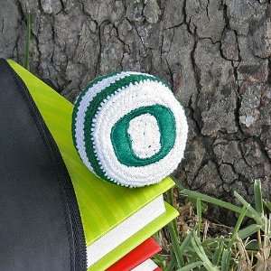  Oregon Ducks Team Logo Crocheted Hacky Sack Footbag 