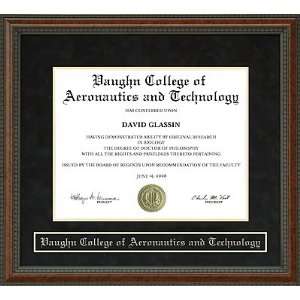  Vaughn College of Aeronautics and Technology Diploma Frame 