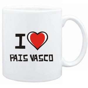  Mug White I love Pais Vasco  Cities