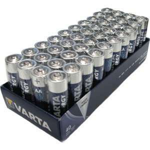  Varta AA Alkaline Batteries   40 Pack