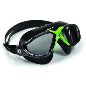  Aqua Sphere Vista Goggle   Smoke Lens   Green Sports 