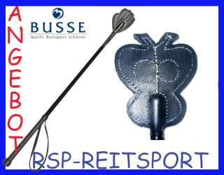 Pitsche Springgerte Leder Klatsche Gerte 65cm Pferdeko  