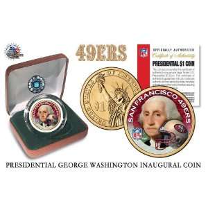   Francisco 49ers NFL US Mint Presidential Dollar Coin 