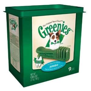  Greenies Dental Treats for Dogs, Jumbo Pack, 27 oz, 9 