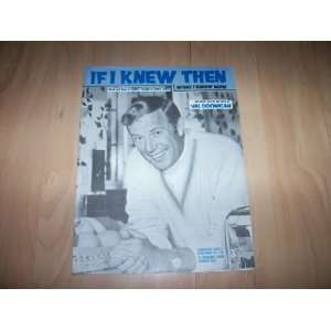  If I Knew Then What I Know Now (Sheet Music) Val Doonican Books
