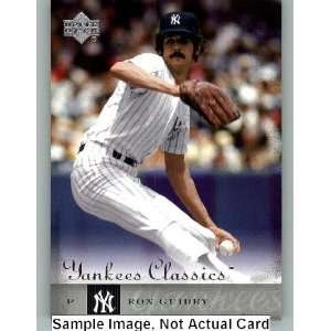  2004 UD Yankees Classics #56 Ron Guidry   New York Yankees 
