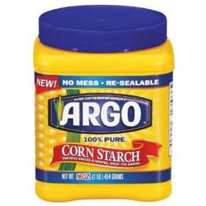 Argo 100% Pure Corn Starch 16 oz  Grocery & Gourmet Food
