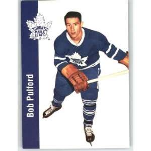 1994 Parkhurst Missing Link (1955 56) #113 Bob Pulford   Toronto Maple 