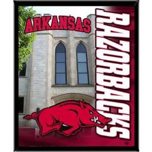  Arkansas Razorbacks UA NCAA Basketball 8 X 10 Framed 