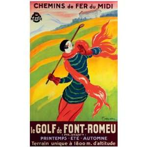  Le Gold de Font Romeu Giclee Poster Print by Leonetto 