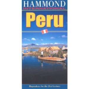  Hammond 709340 Peru International Road Map Office 