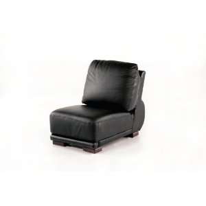  Diamond Sofa Milano Armless Chair in Black