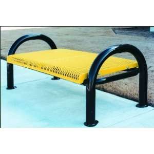  Webcoat Modern Style 4Ft Bench without Back and Arms, 3/4 