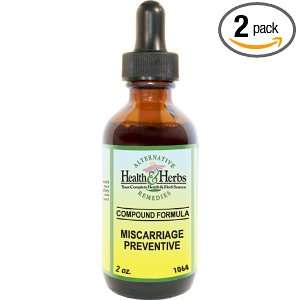 Alternative Health & Herbs Remedies Miscarriage (helps Prevent), 1 